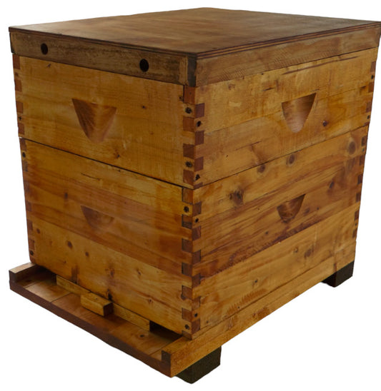 Beehive, Complete, Assembled, Waxsol treated - EAST CAPE BEEHIVES