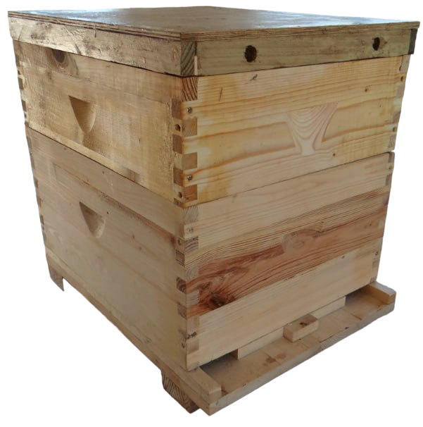 Beehive, Complete, Assembled, Untreated or Waxsol treated - EAST CAPE BEEHIVES